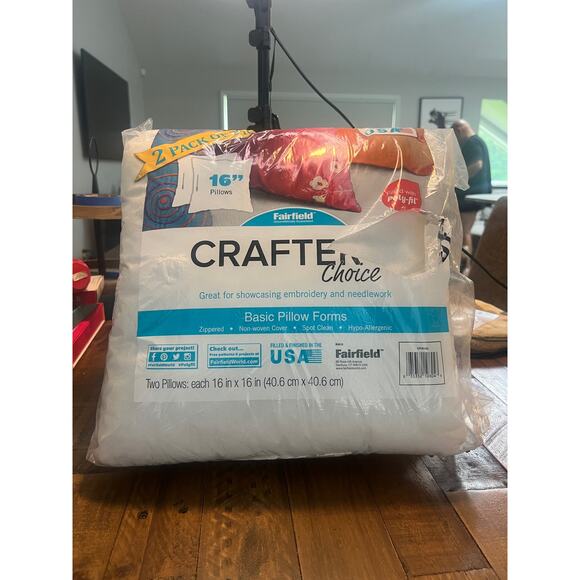 16” Pillow inserts. Set of two pillows - Picture 1 of 1